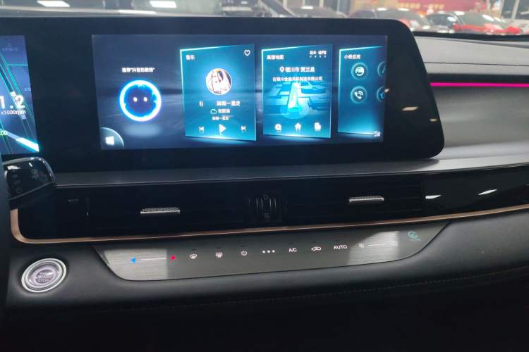 Used Chery OMODA 2022 1.6 TGDI DCT High-Dimensional Version Audio And AC Panel