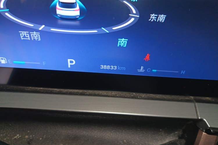 Used Chery OMODA 2022 1.6 TGDI DCT High-Dimensional Version Odometer Close Up