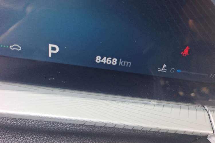 Used Chery OMODA 2022 1.6 TGDI DCT Ultra-Dimensional Edition Odometer Close Up