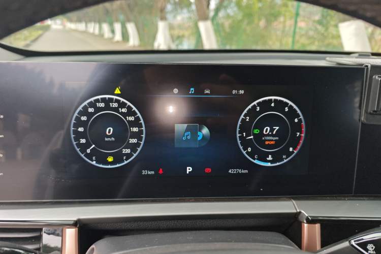 Used Chery OMODA 2022 1.5T CVT Yujie Edition Instrument Cluster