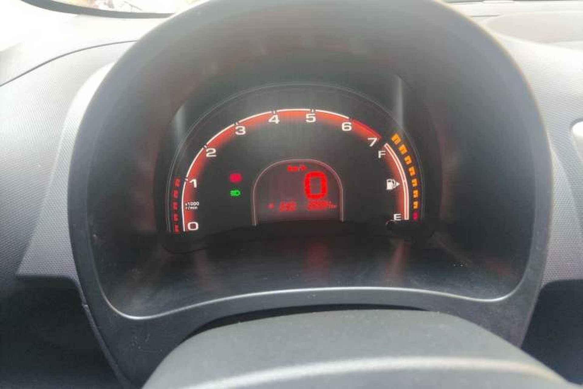 Used Chery QQ 2013 1.0L Manual Happy Edition Odometer Close Up
