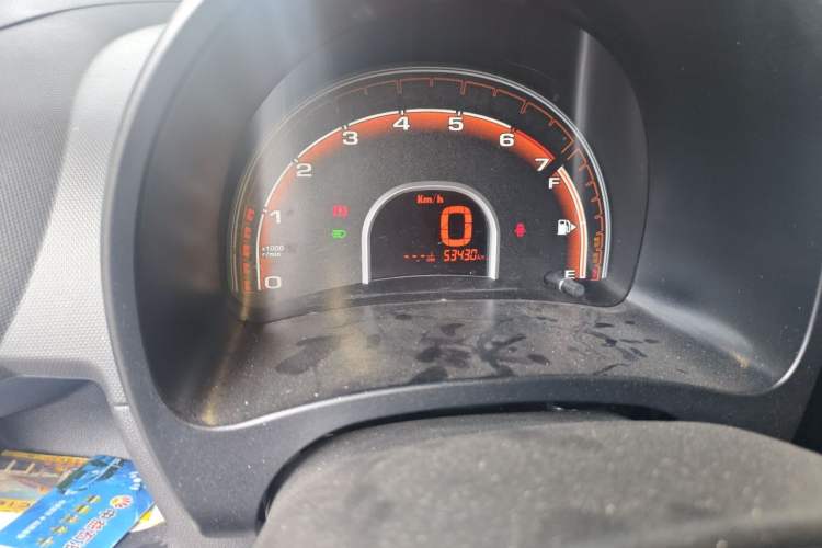 Used Chery QQ 2013 1.0L Manual Active Version Odometer Close Up