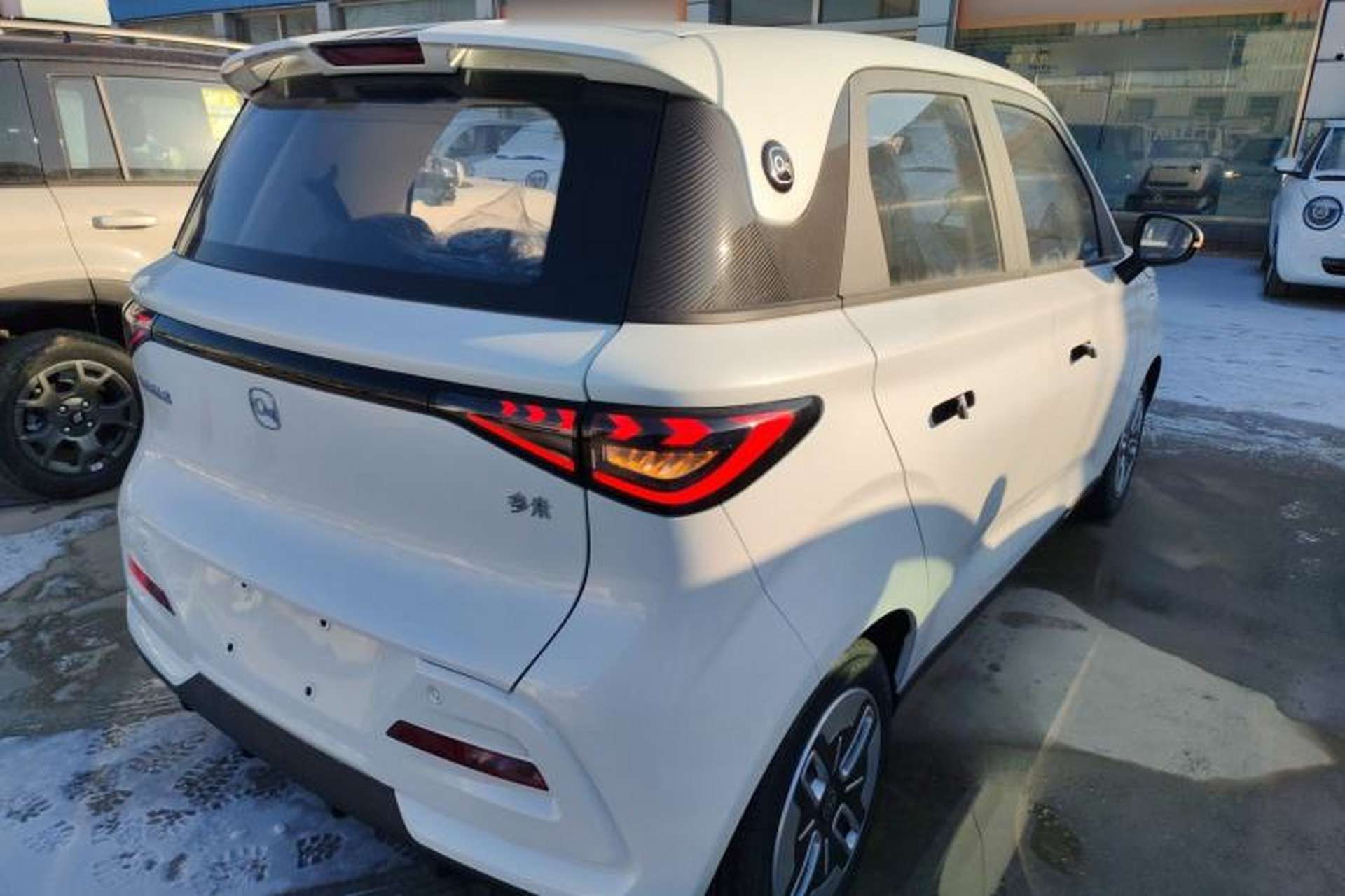 Used Chery QQ Domi 2025 Model 405km Comfort Edition Rear Right 45 Deg