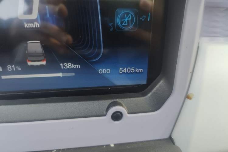 Used Chery QQ Ice Cream 2022 170km Sundae Phosphate Lithium-Ion Odometer Close Up