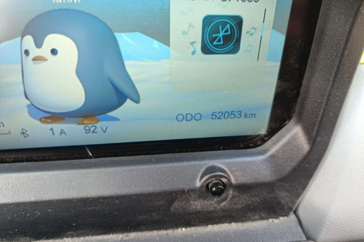 Used Chery QQ Ice Cream 2022 170km Sundae Phosphate Lithium-Ion Odometer Close Up