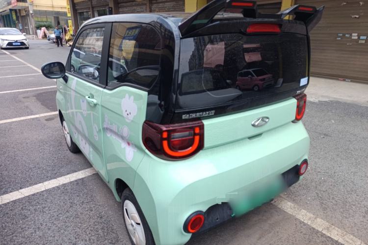 Used Chery QQ Ice Cream 2022 120km Conical Shape Lithium Iron Phosphate Rear Left 45 Deg