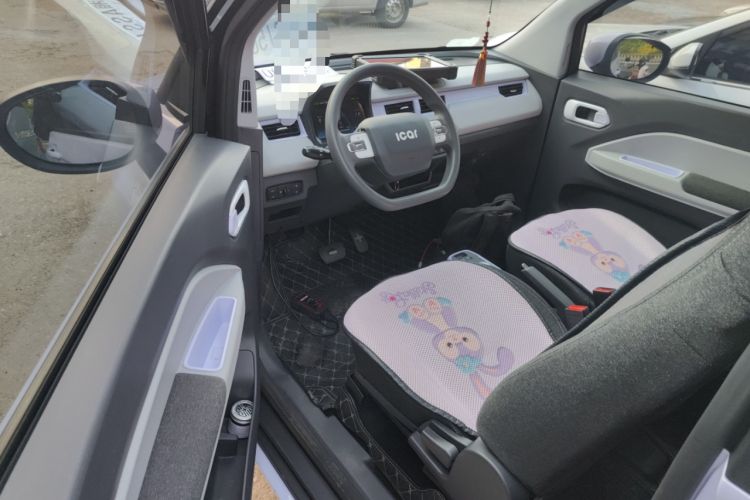 Used Chery QQ Ice Cream 2022 170km Sundae Phosphate Lithium-Ion Driver Seat