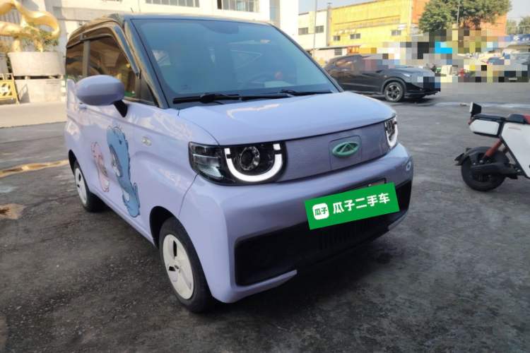 Used Chery QQ Ice Cream 2022 120km Conical Shape Lithium Iron Phosphate Front Right 45 Deg