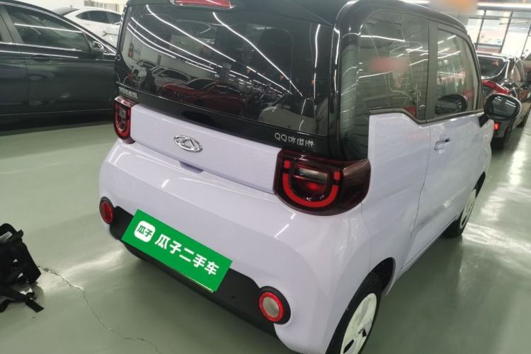 Used Chery QQ Ice Cream 2022 120km Conical Shape Lithium Iron Phosphate Rear Right 45 Deg