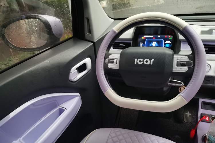 Used Chery QQ Ice Cream 2022 170km Sundae Phosphate Lithium-Ion Steering Wheel