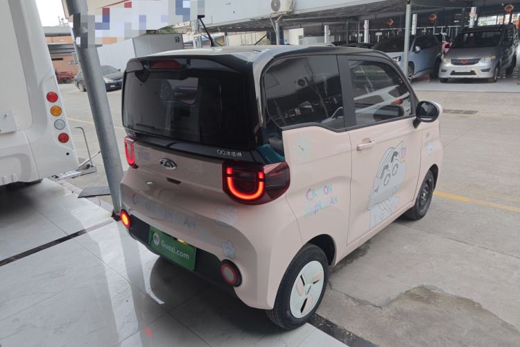 Used Chery QQ Ice Cream 2022 170km Sundae Phosphate Lithium-Ion Rear Right 45 Deg