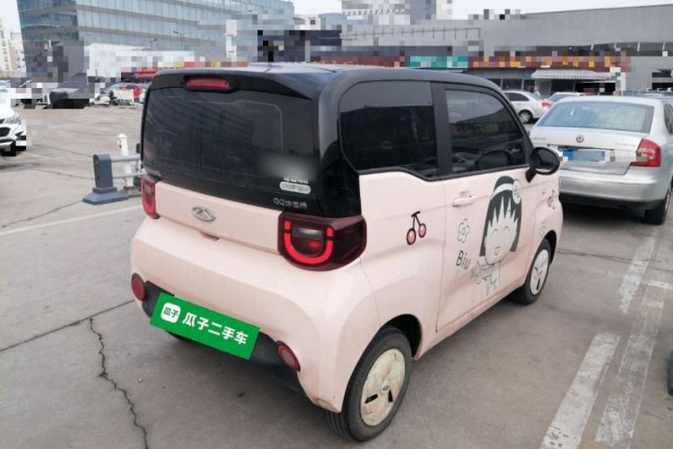 Used Chery QQ Ice Cream 2022 170km Sundae Phosphate Lithium-Ion Rear Right 45 Deg