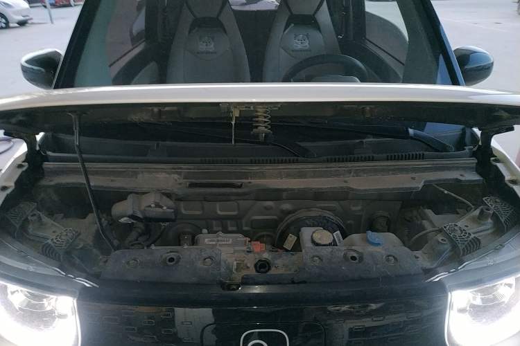 Used Chery QQ Ice Cream 2022 170km Sundae Phosphate Lithium-Ion Engine Bay
