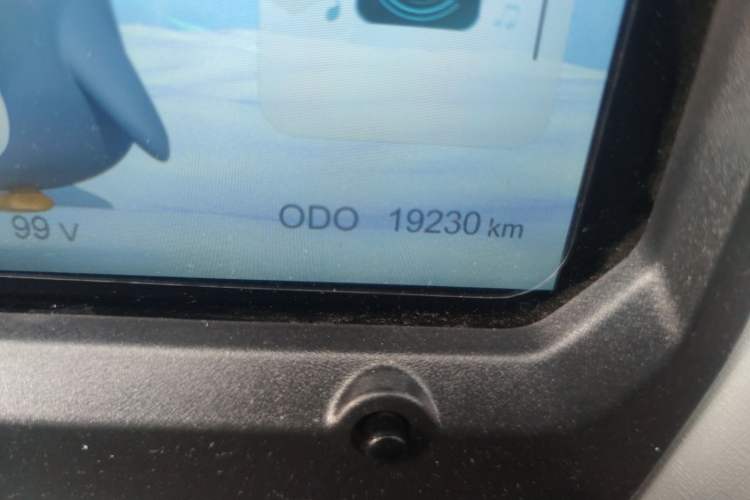 Used Chery QQ Ice Cream 2022 120km Conical Shape Lithium Iron Phosphate Odometer Close Up