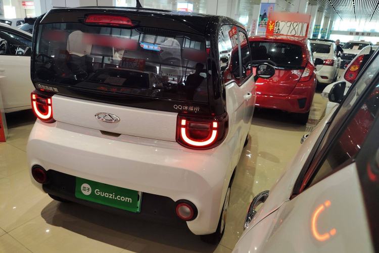 Used Chery QQ Ice Cream 2022 170km Sundae Phosphate Lithium-Ion Rear Right 45 Deg