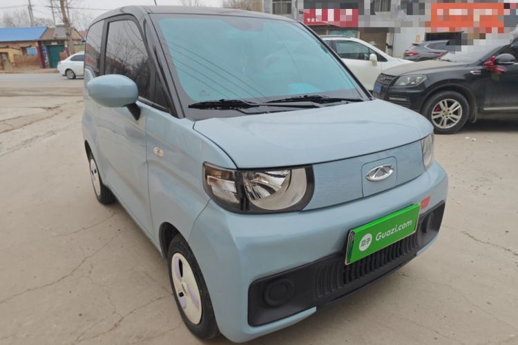Used Chery QQ Ice Cream 2023 120km Ice Cream-Type Lithium Iron Phosphate Front Right 45 Deg