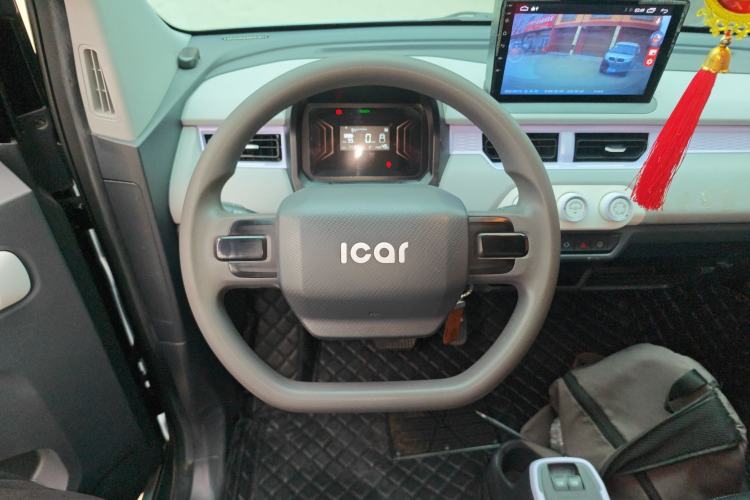 Used Chery QQ Ice Cream 2023 120km Ice Cream-Type Lithium Iron Phosphate Steering Wheel