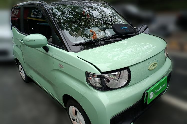 Used Chery QQ Ice Cream 2023 120km Ice Cream-Type Lithium Iron Phosphate Front Right 45 Deg