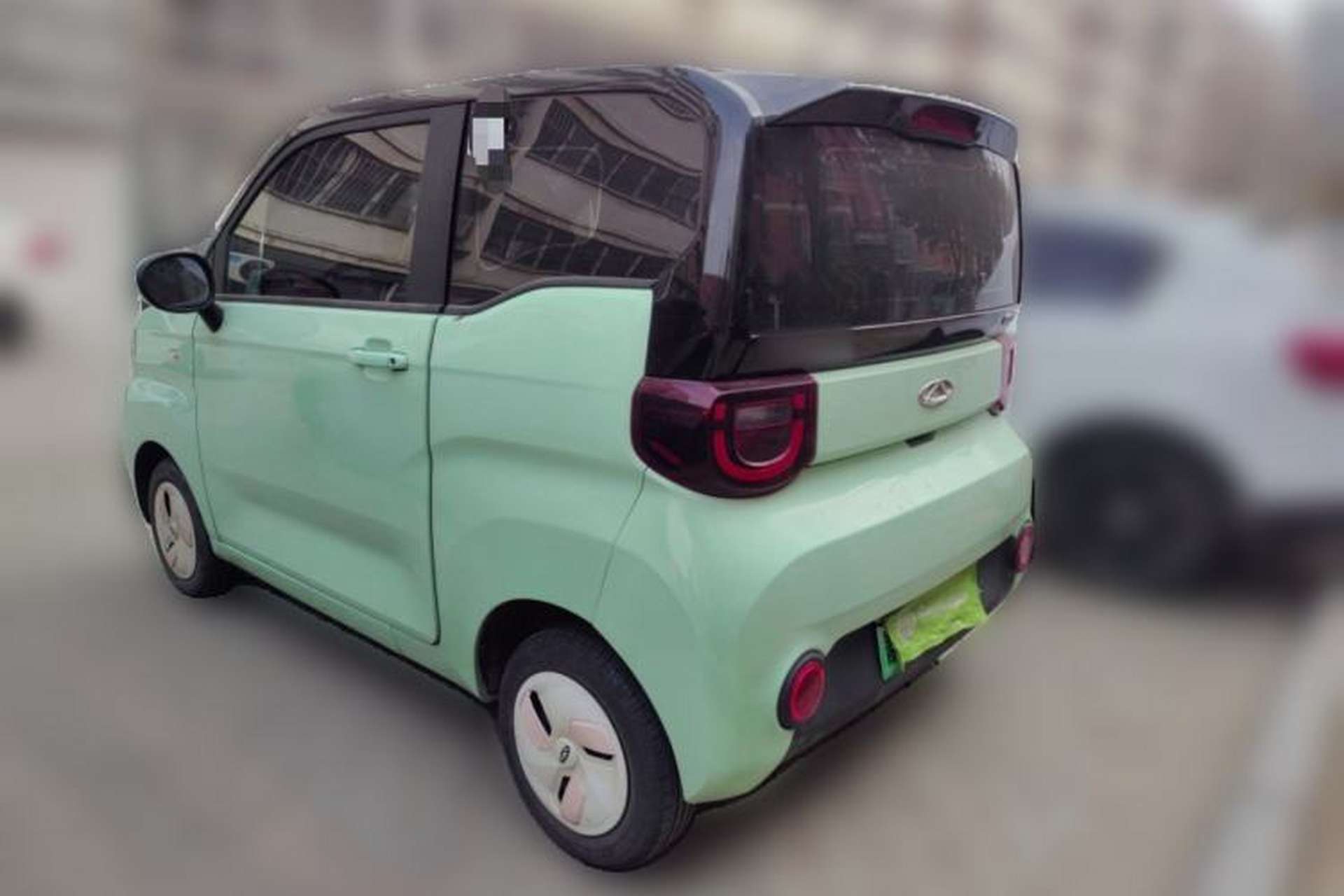 Used Chery QQ Ice Cream 2023 170km Milkshake – Lithium Iron Phosphate Rear Left 45 Deg