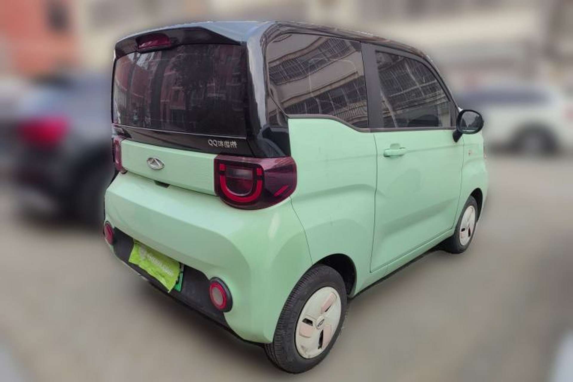 Used Chery QQ Ice Cream 2023 170km Milkshake – Lithium Iron Phosphate Rear Right 45 Deg