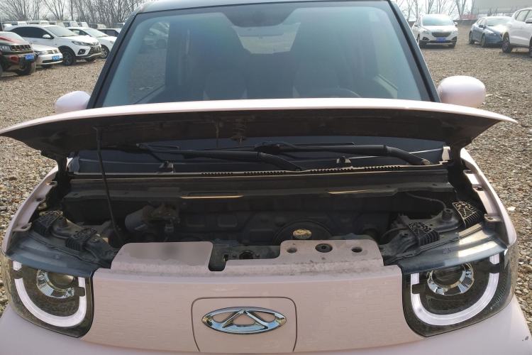 Used Chery QQ Ice Cream 2023 170km Milkshake – Lithium Iron Phosphate Engine Bay