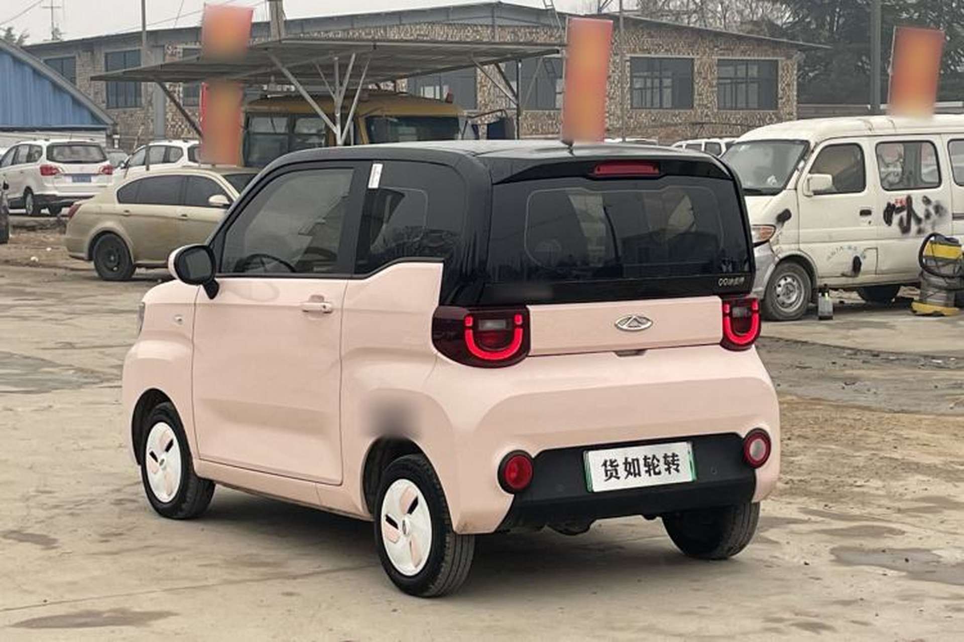 Used Chery QQ Ice Cream 2023 170km Milkshake – Lithium Iron Phosphate Exterior 4