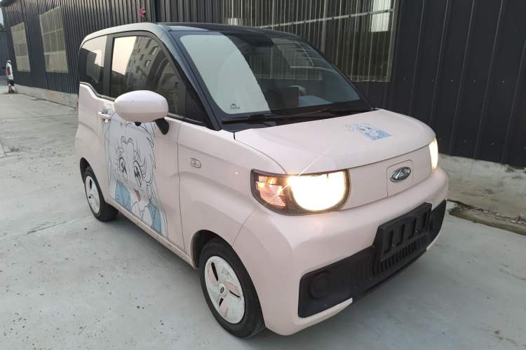 Used Chery QQ Ice Cream 2023 170km Milkshake – Lithium Iron Phosphate Front Right 45 Deg