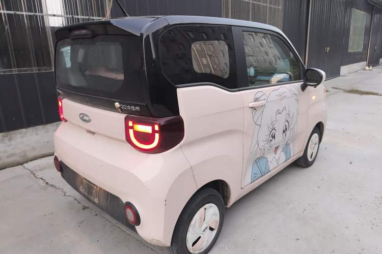 Used Chery QQ Ice Cream 2023 170km Milkshake – Lithium Iron Phosphate Rear Right 45 Deg