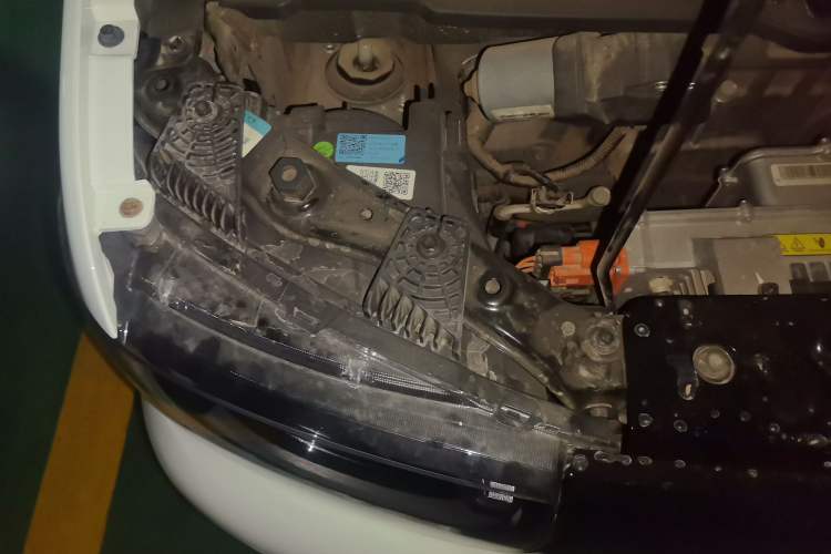 Used Chery QQ Ice Cream 2023 170km Milkshake – Lithium Iron Phosphate Engine Bay Right
