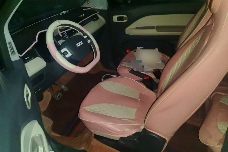 Used Chery QQ Ice Cream 2023 170km Milkshake – Lithium Iron Phosphate Left Front Seat