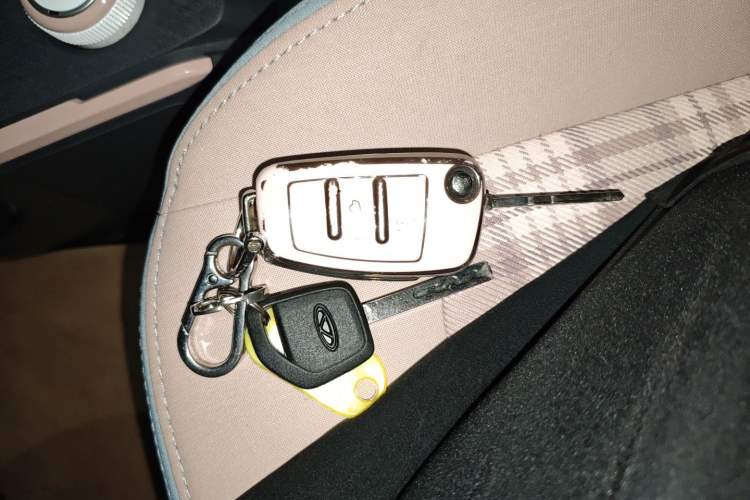 Used Chery QQ Ice Cream 2024 Edition Youth Version 205km Sundae Vehicle Key