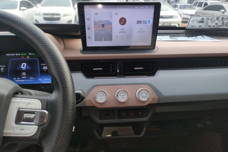 Used Chery QQ Ice Cream 2024 205km Sundae+ Audio And AC Panel