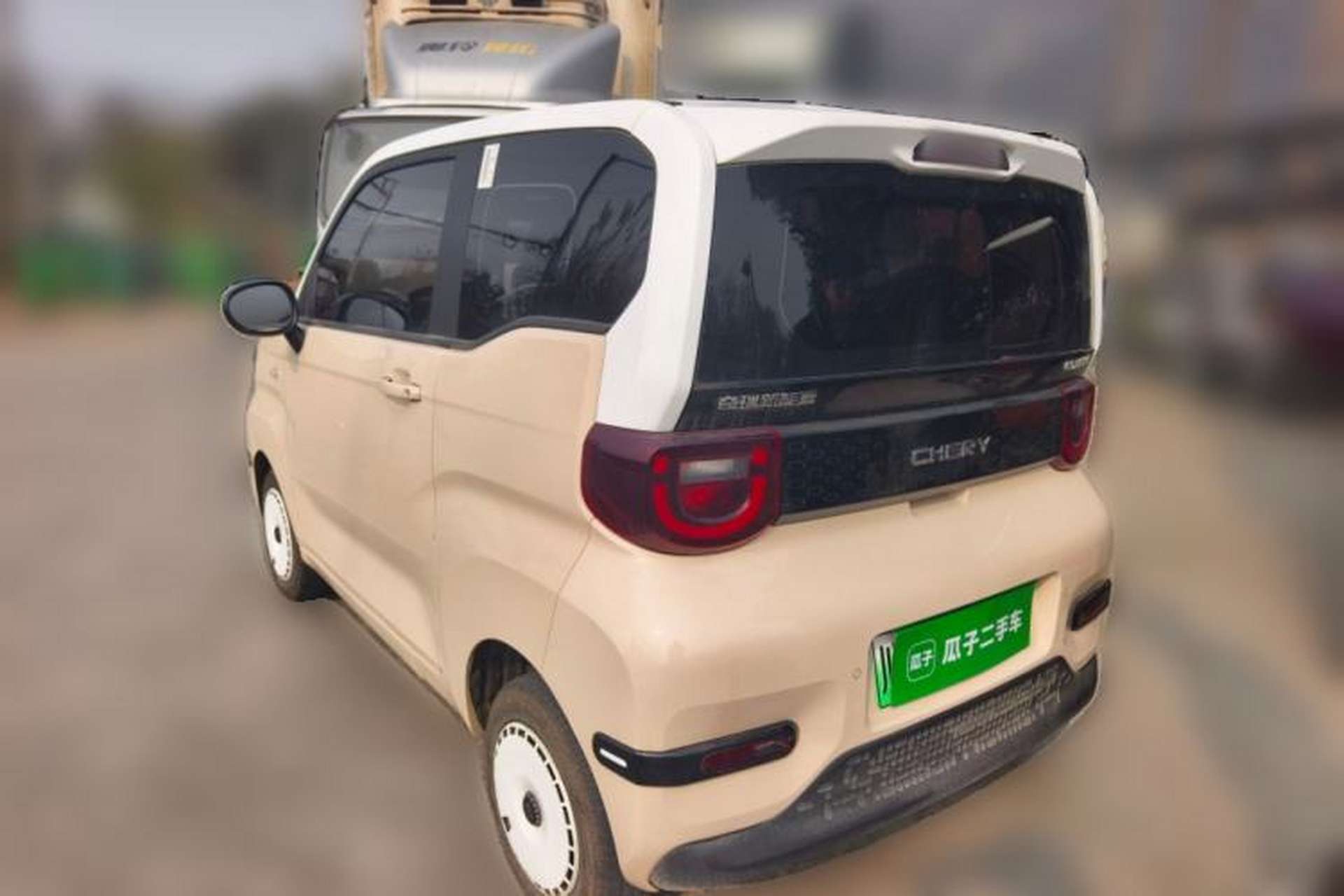 Used Chery QQ Ice Cream 2025 155km Sundae Edition Rear Left 45 Deg