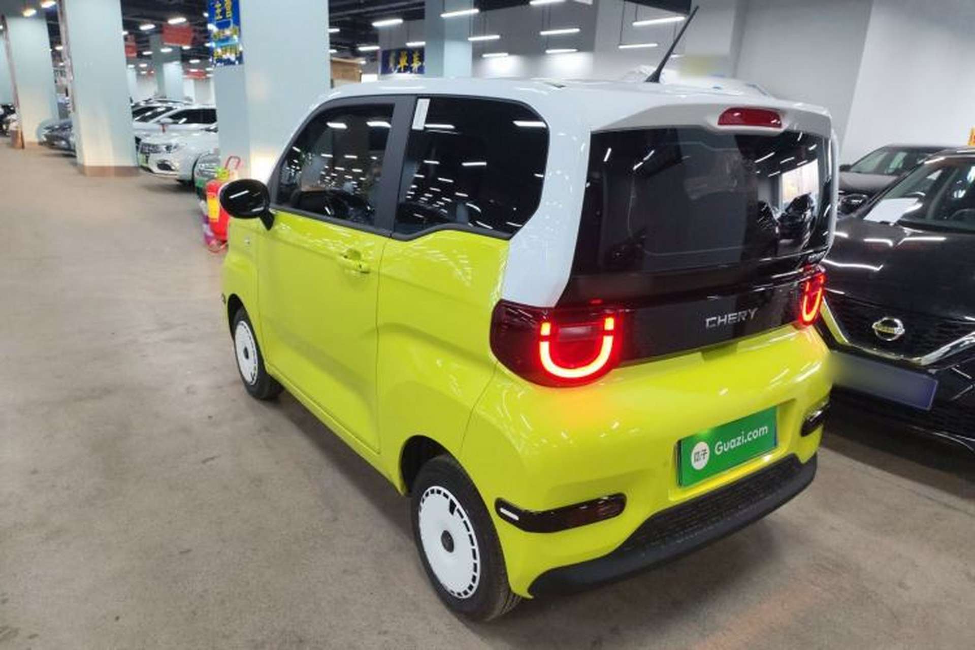 Used Chery QQ Ice Cream 2025 205km Qi Energy Version Rear Left 45 Deg