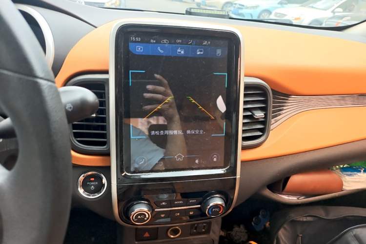 Used Chery QQ Little Ant 2018 400 4-Seater Smart Edition Audio And AC Panel