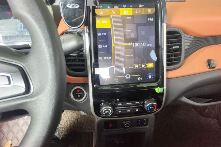 Used Chery QQ Little Ant 2018 400 4-Seater Smart Edition Audio And AC Panel
