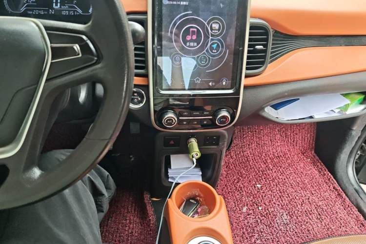 Used Chery QQ Little Ant 2018 400 4-Seater Smart Edition Audio And AC Panel