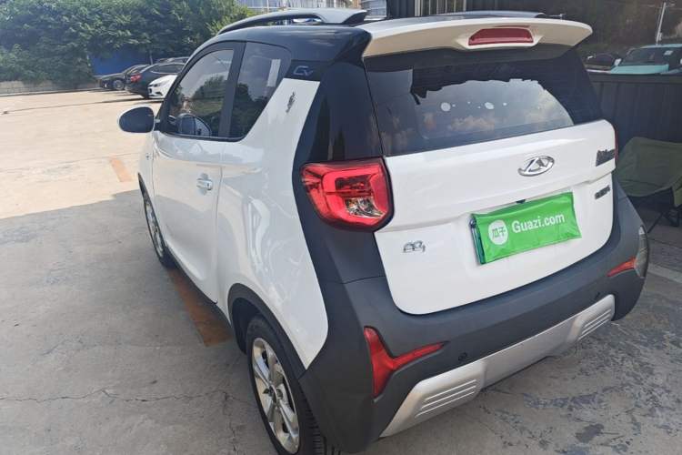 Used Chery QQ Little Ant 2018 400 4-Seater Smart Luxury Edition Rear Left 45 Deg