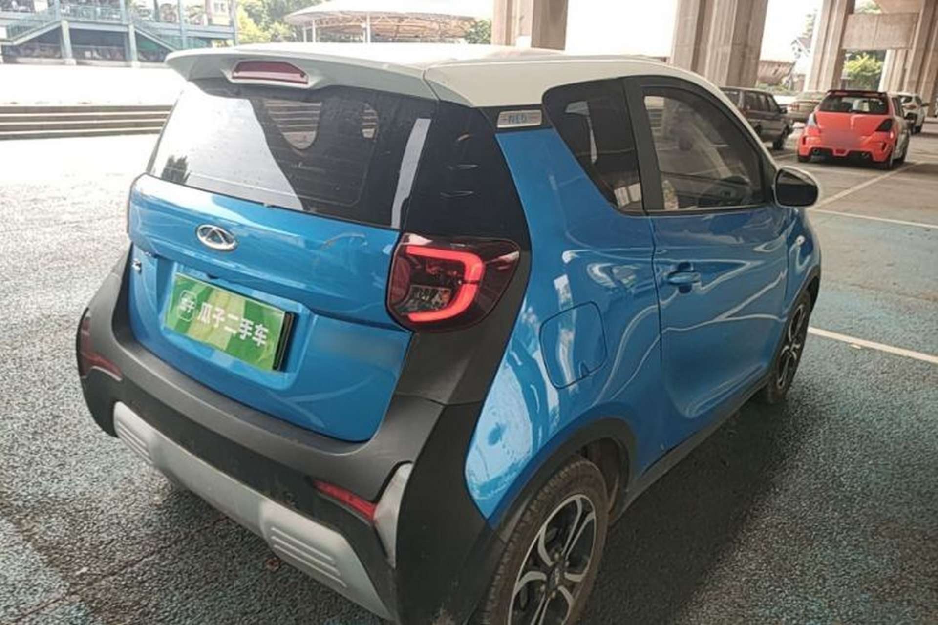 Used Chery QQ Little Ant 2019 4-Seater Smart Edition 35 kWh Rear Right 45 Deg