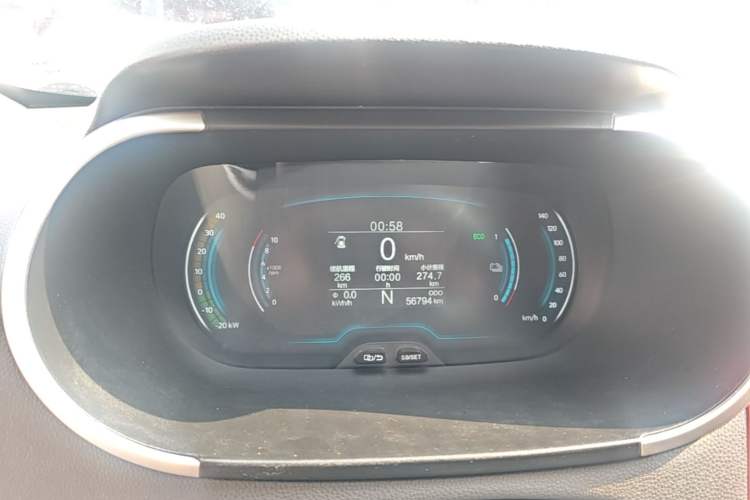 Used Chery QQ Little Ant 2019 4-Seater Smart Edition 30.6 kWh Instrument Cluster