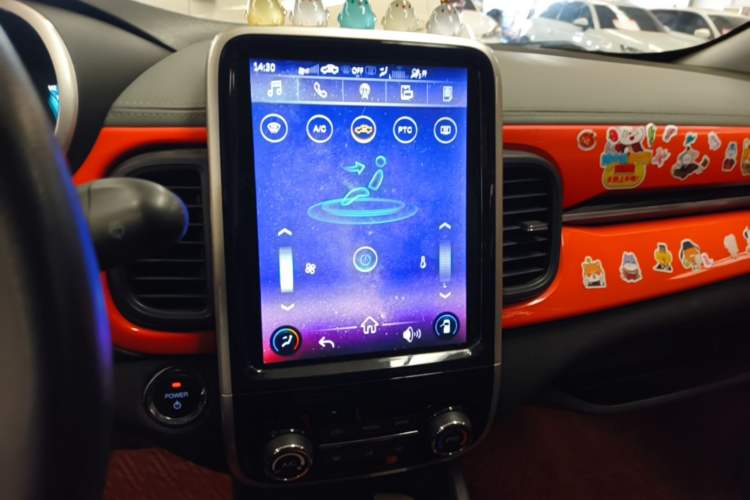 Used Chery QQ Little Ant 2019 4-Seater Smart Edition 35 kWh Audio And AC Panel