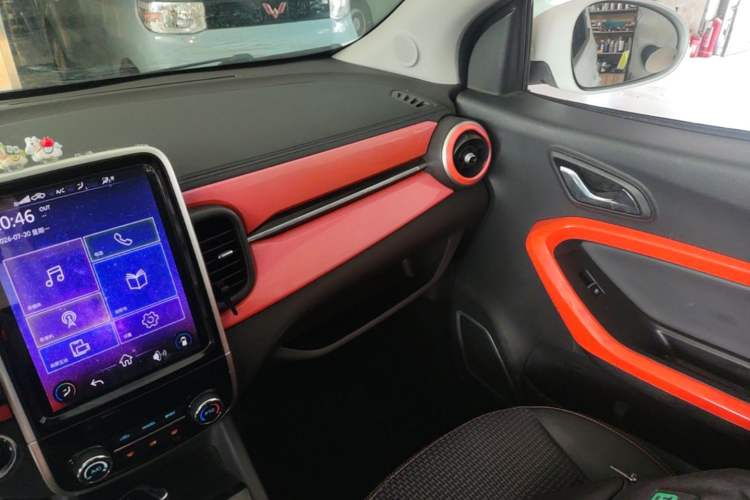 Used Chery QQ Little Ant 2019 4-Seater Smart Edition 30.6 kWh Audio And AC Panel