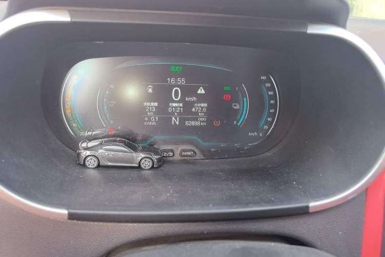 Used Chery QQ Little Ant 2019 4-Seater Smart Edition 30.6 kWh Odometer Close Up