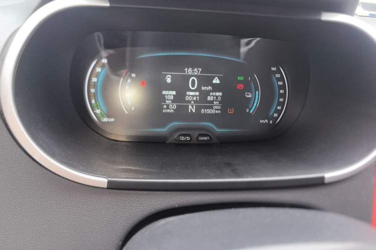 Used Chery QQ Little Ant 2019 4-Seater Smart Edition 30.6 kWh Odometer Close Up
