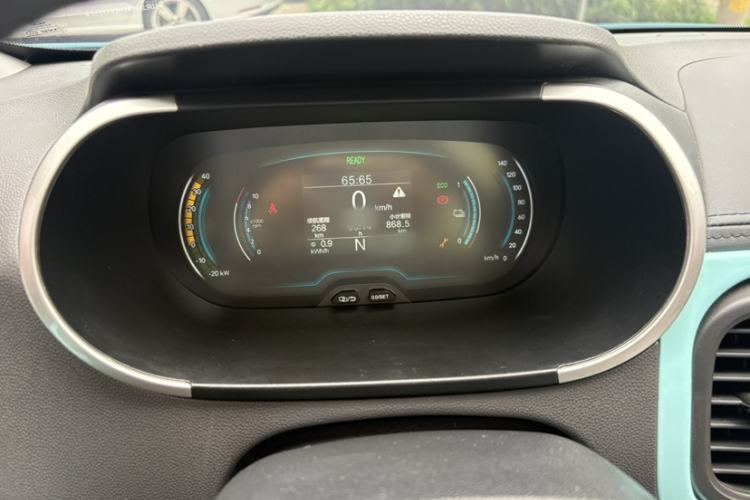 Used Chery QQ Little Ant 2021 200 000 Yuan "Ant Fan" Edition Energized Version NMC Lithium Battery 301 km Instrument Cluster