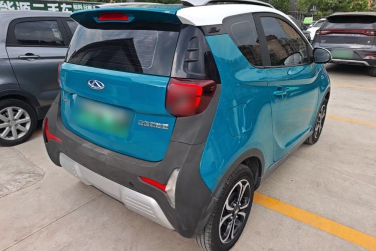 Used Chery QQ Little Ant 2021 150 000 Yuan "Ant Fan" Edition New Ant Cool Version Lithium-Ion Battery Rear Right 45 Deg