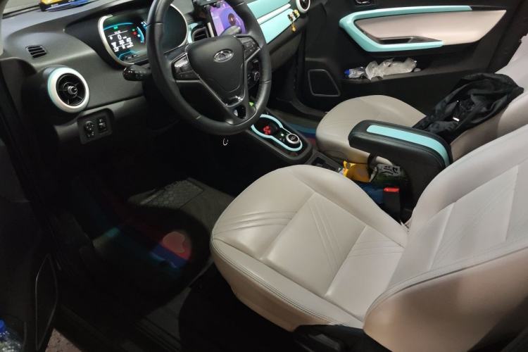 Used Chery QQ Little Ant 2021 200 000-Yuan Ant Fan Edition Talent Version NMC Battery 408 km续航 Driver Seat