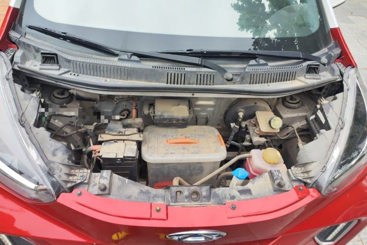 Used Chery QQ Little Ant 2021 150 000 Yuan Ant Fan Edition Ant Stylish Version Lithium-Ion Battery Engine Bay