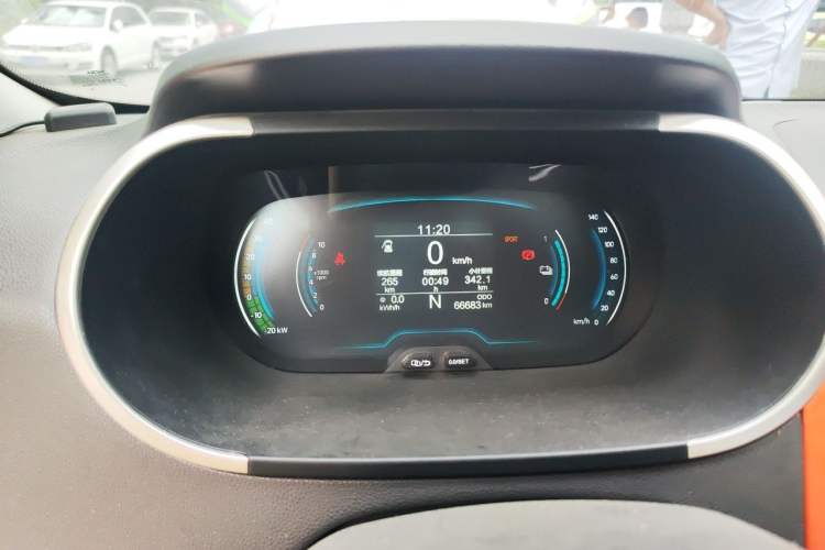 Used Chery QQ Little Ant 2021 150 000 Yuan Ant Fan Edition Ant Stylish Version Lithium-Ion Battery Instrument Cluster
