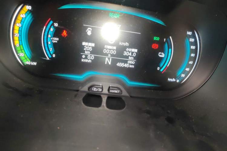 Used Chery QQ Little Ant 2021 150 000 Yuan "Ant Fan" Edition New Ant Cool Version Lithium-Ion Battery Odometer Close Up